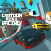 Cartoon Mini Racing: Roll to Race! 🚗💨